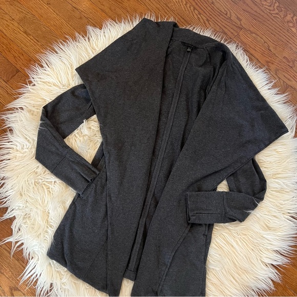 Dark Gray Cardigan Sz S - Picture 2 of 4